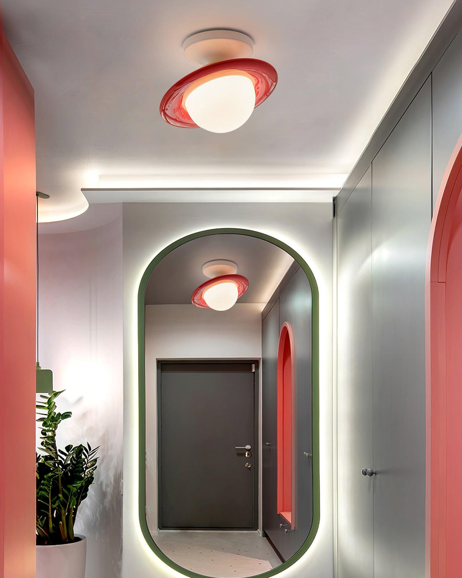 Kunstdecoratie Planeet Plafondlamp HL812