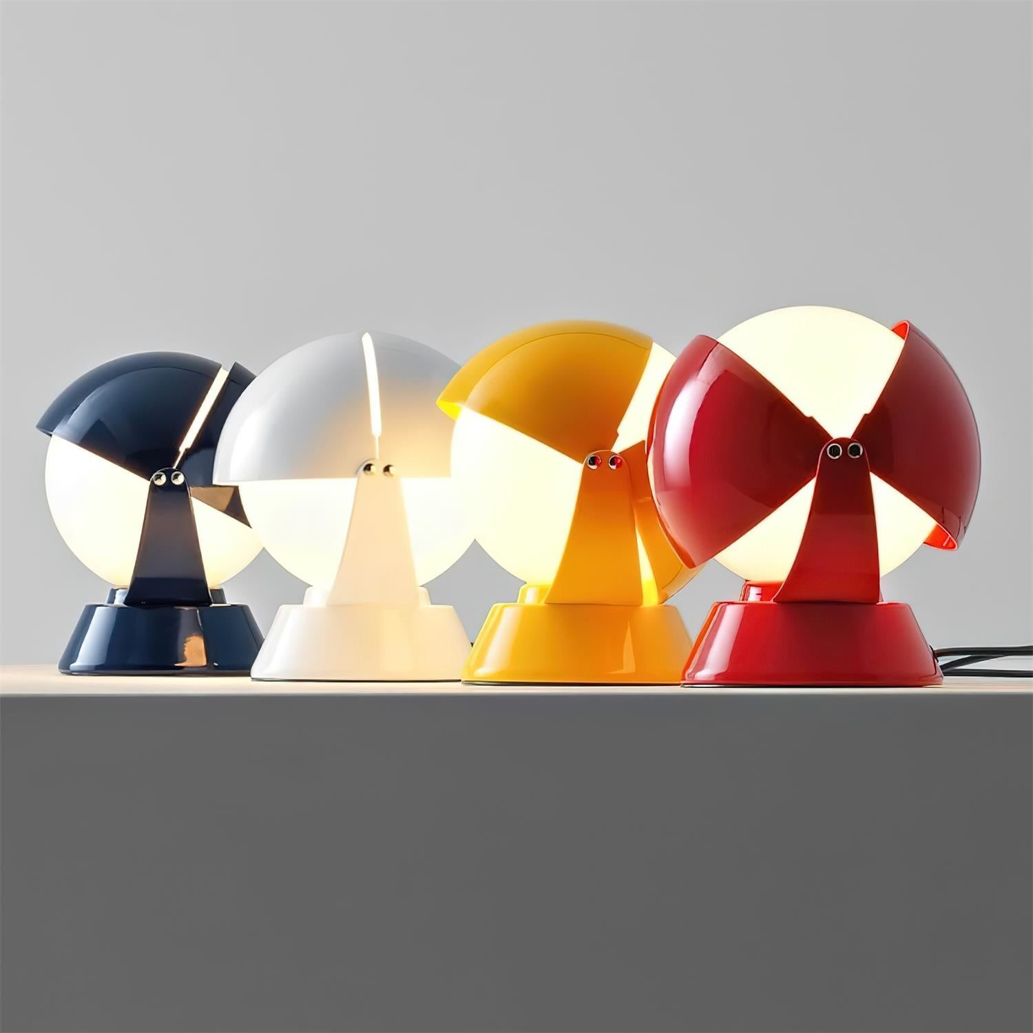Moderne creatieve metalen bolvormige tafellamp voor kinderkamer HL815