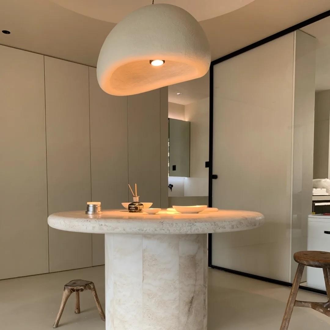 Wabi-sabi stijl Khmara Koepel Hanglamp