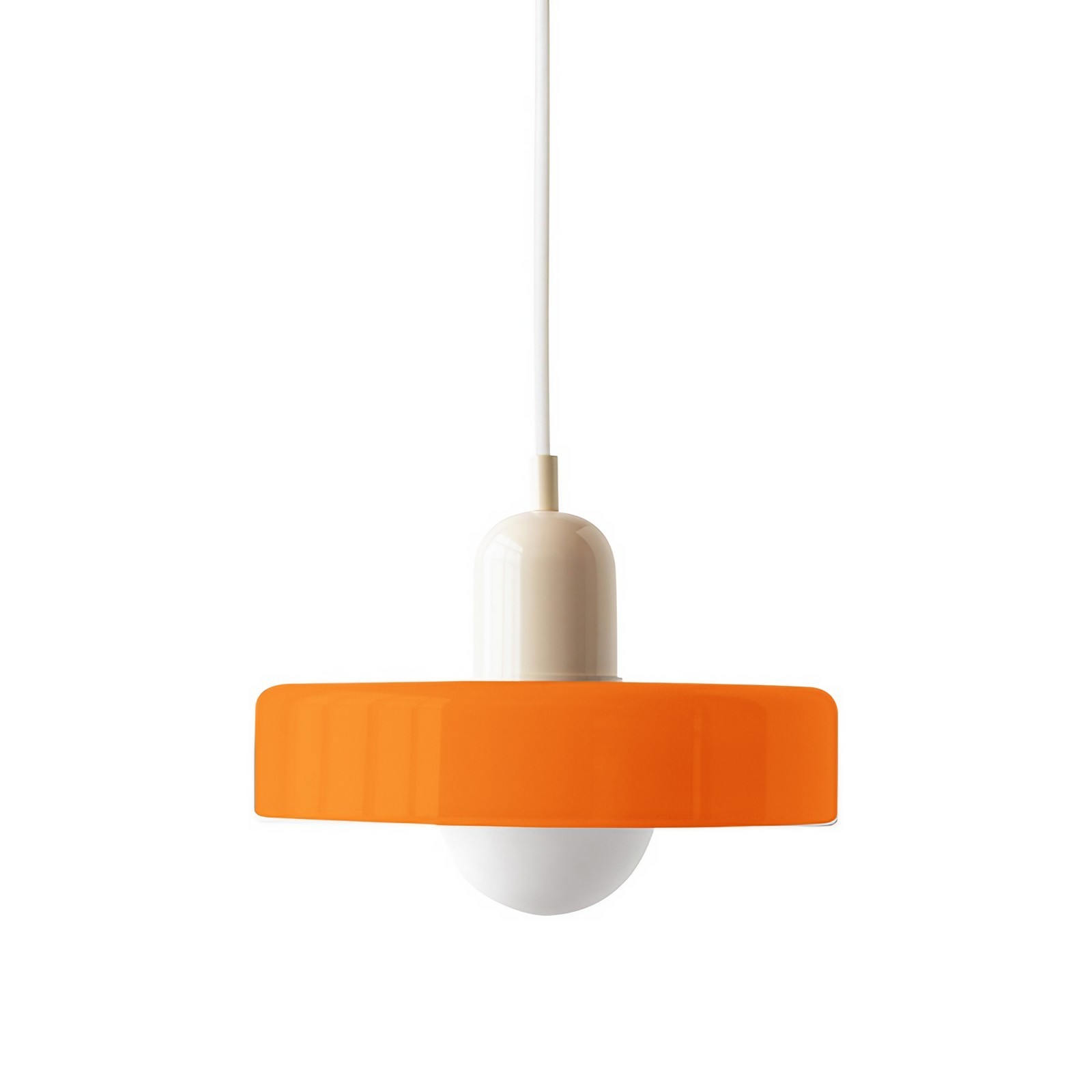 Kalo Disc Kleurrijke Hanglamp - Moderne Glazen Hanglamp voor de Eetkamer HL2447