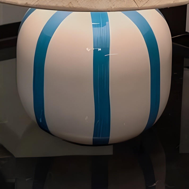 Ceruna keramische tafellamp met stoffen lampenkap - moderne minimalistische lamp voor lees- of loungeruimtes HL3611