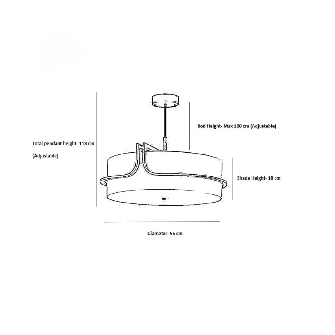 Moderne Radiation hanglamp HL3456