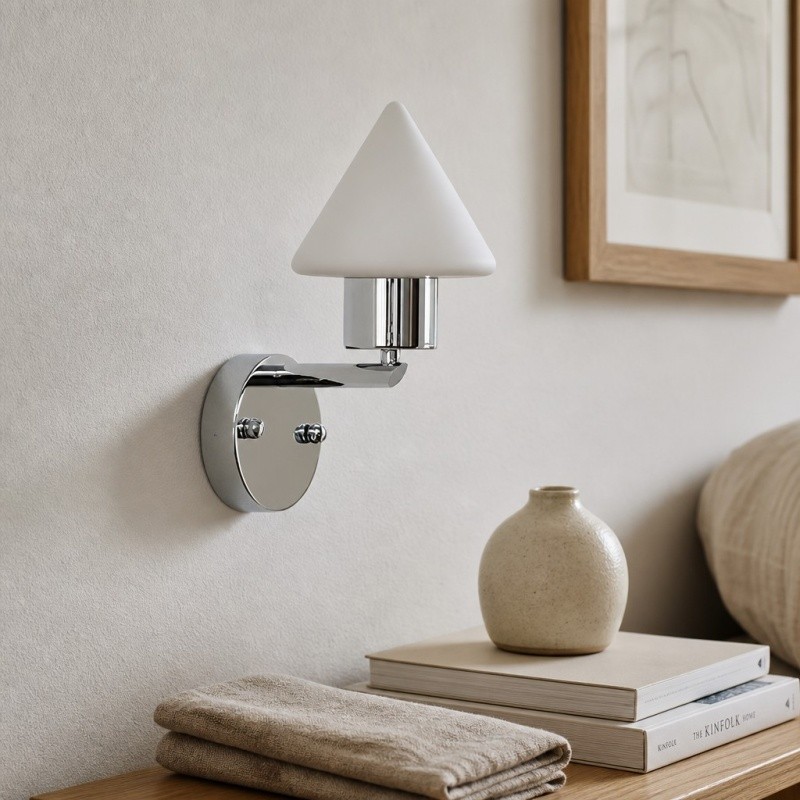 Cedlan Vintage Cedar Wandlamp - Minimalistische Retro Wandlamp voor Hal en Balkon HL3602