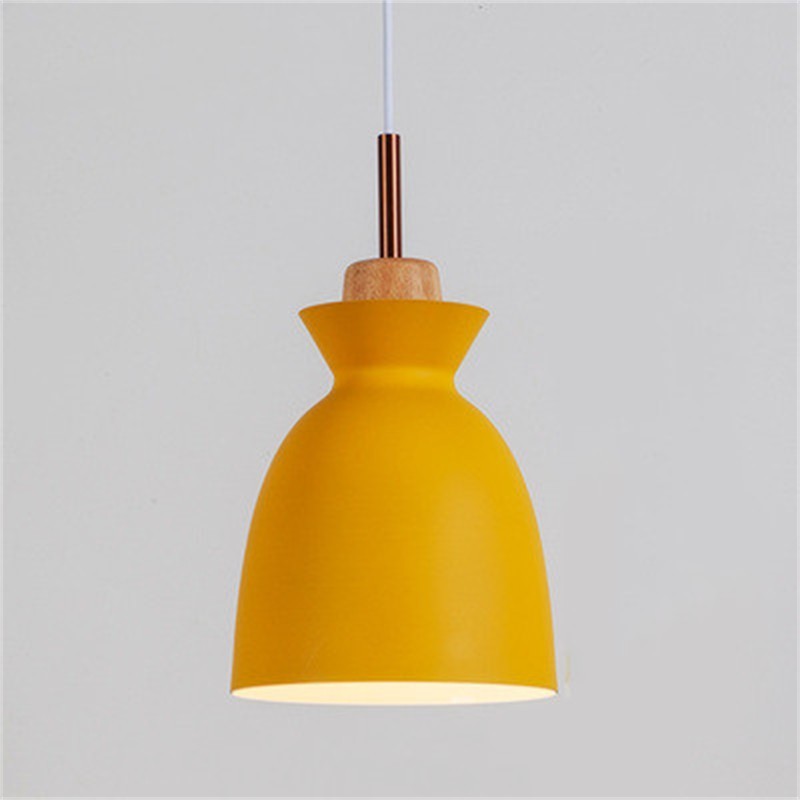 Scandinavische MULTI Metaal Hout Macaroon Hanglamp voor Keuken HL88