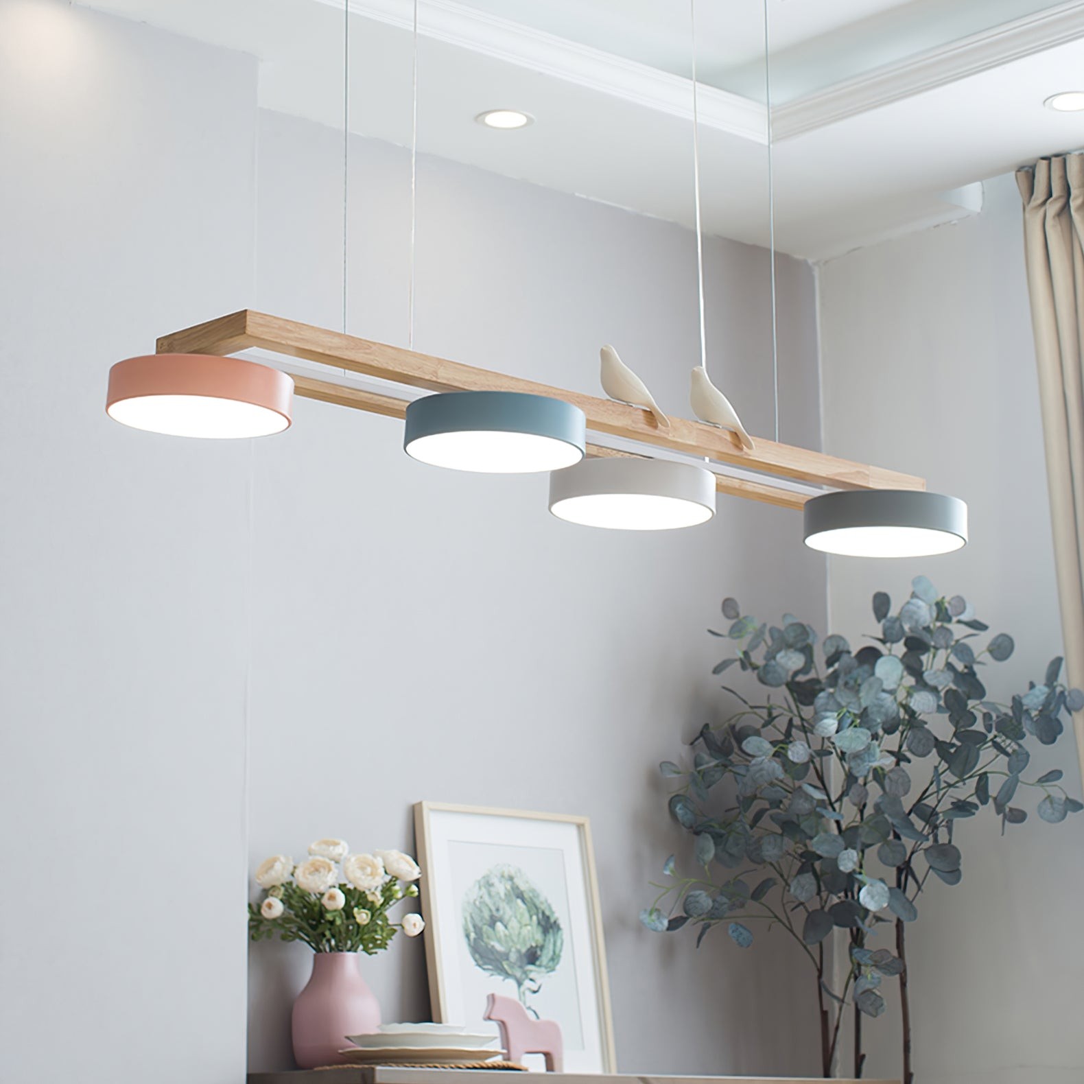 Nieuwe Stijl Mode Vogel Lange Kroonluchter HL742