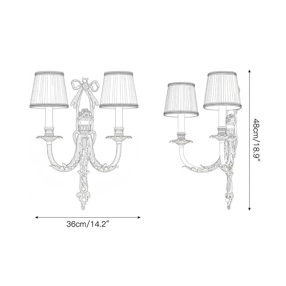 Claudine wandlamp HL3295