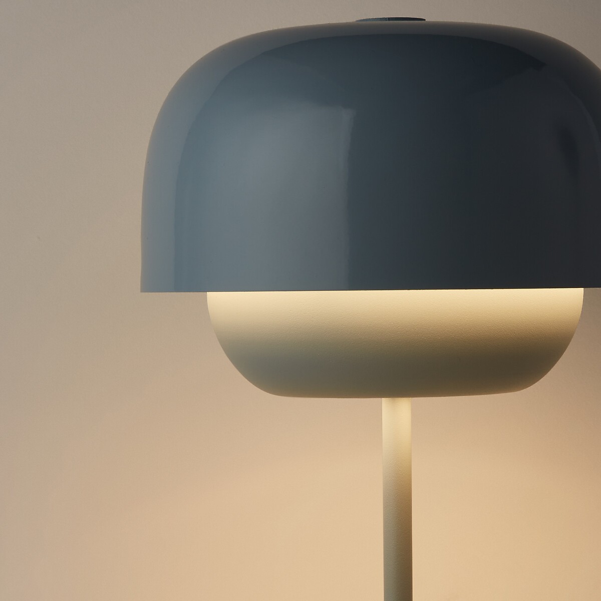 Clinco Tafellamp met Ronde Kap - Moderne Metalen Sfeerlamp voor Bureau en Nachtkastje HL1776