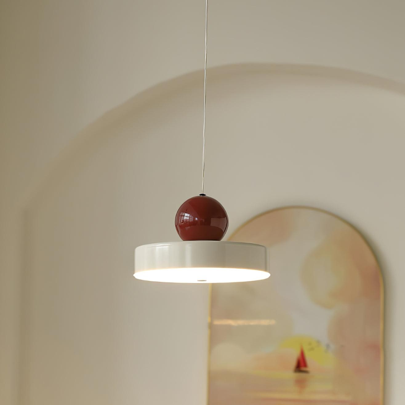 Moderne minimalistische ronde led hanglamp voor keukeneiland HL643