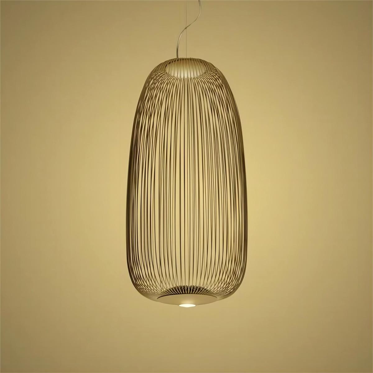 Radiloop Kooi Metalen LED Hanglamp Eettafel