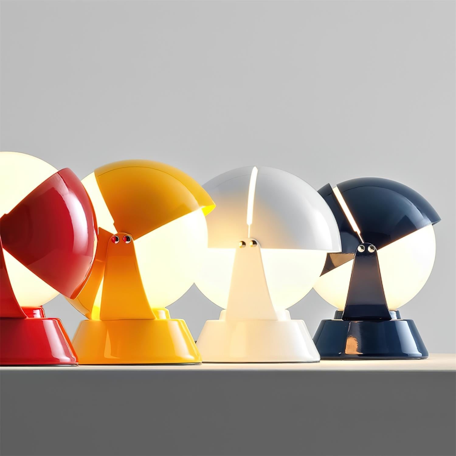 Moderne creatieve metalen bolvormige tafellamp voor kinderkamer HL815