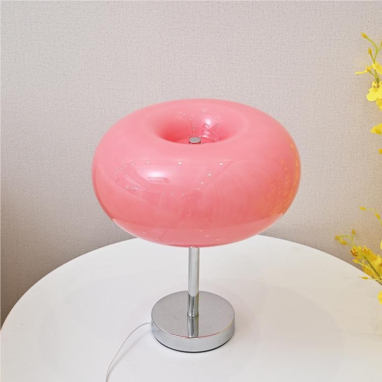 Moderne Bauhaus Macaron Glazen Tafellamp HL115