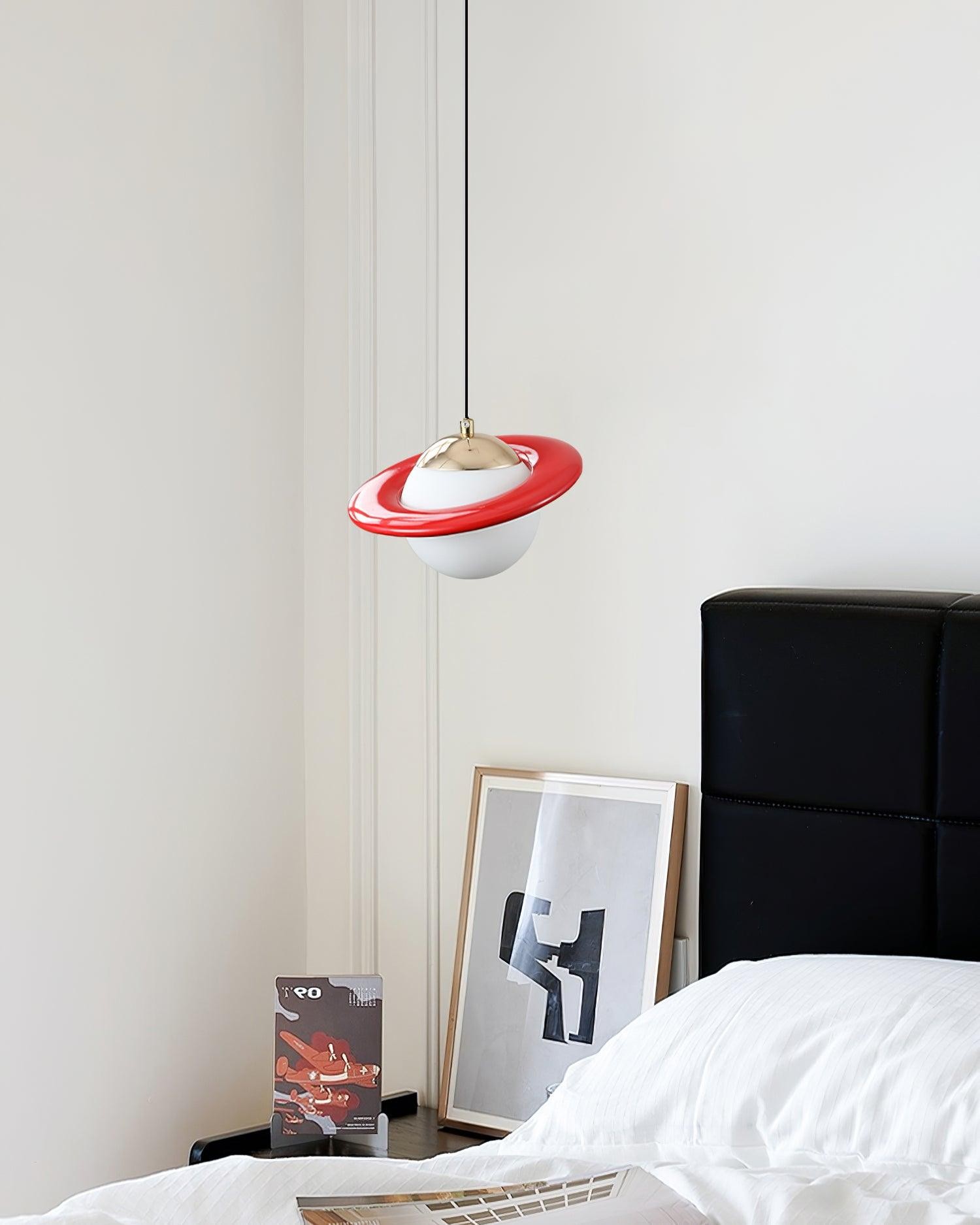 Romantische Saturnus Planeet Hanglamp voor Slaapkamer HL749