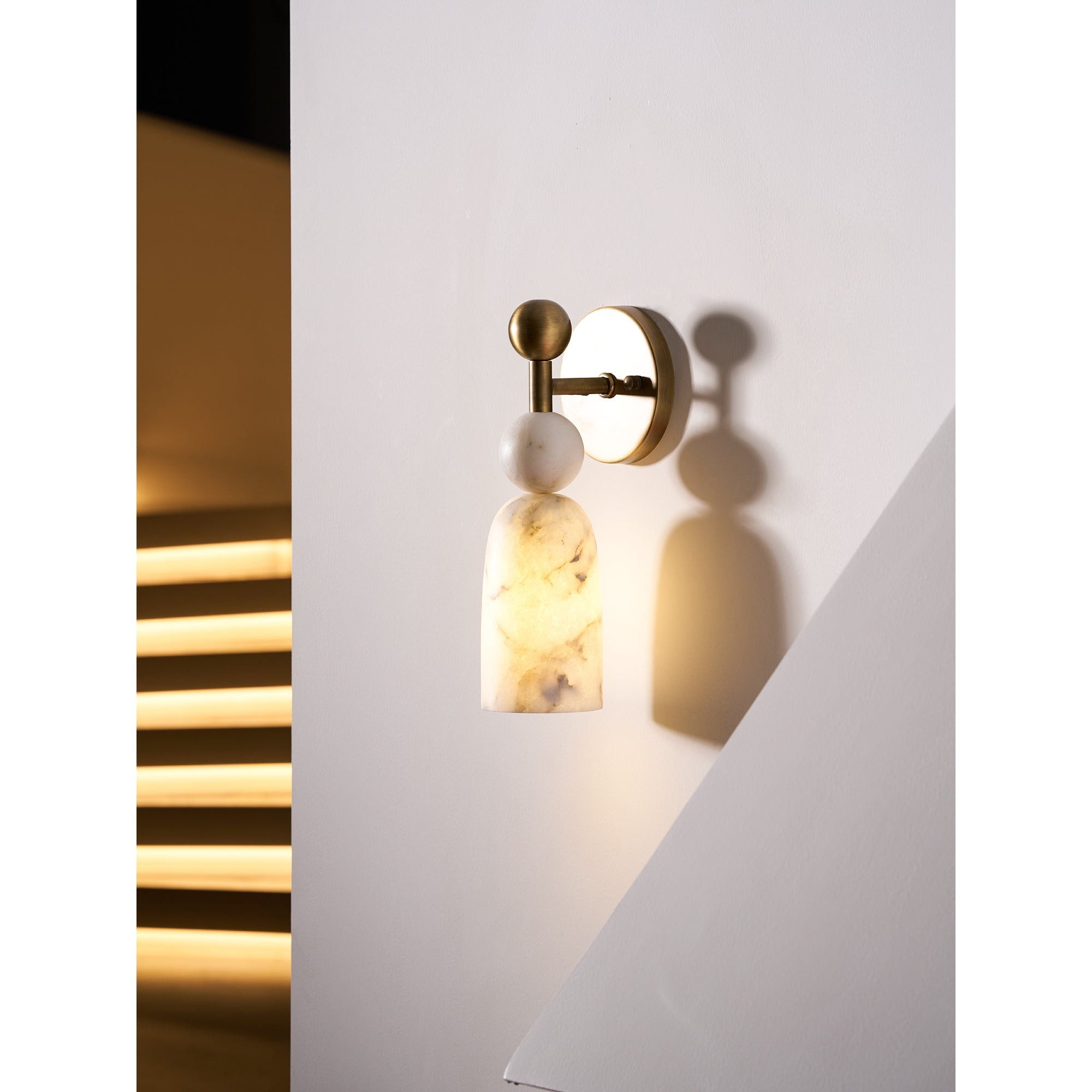 Flume Alabaster wandlamp HL3318