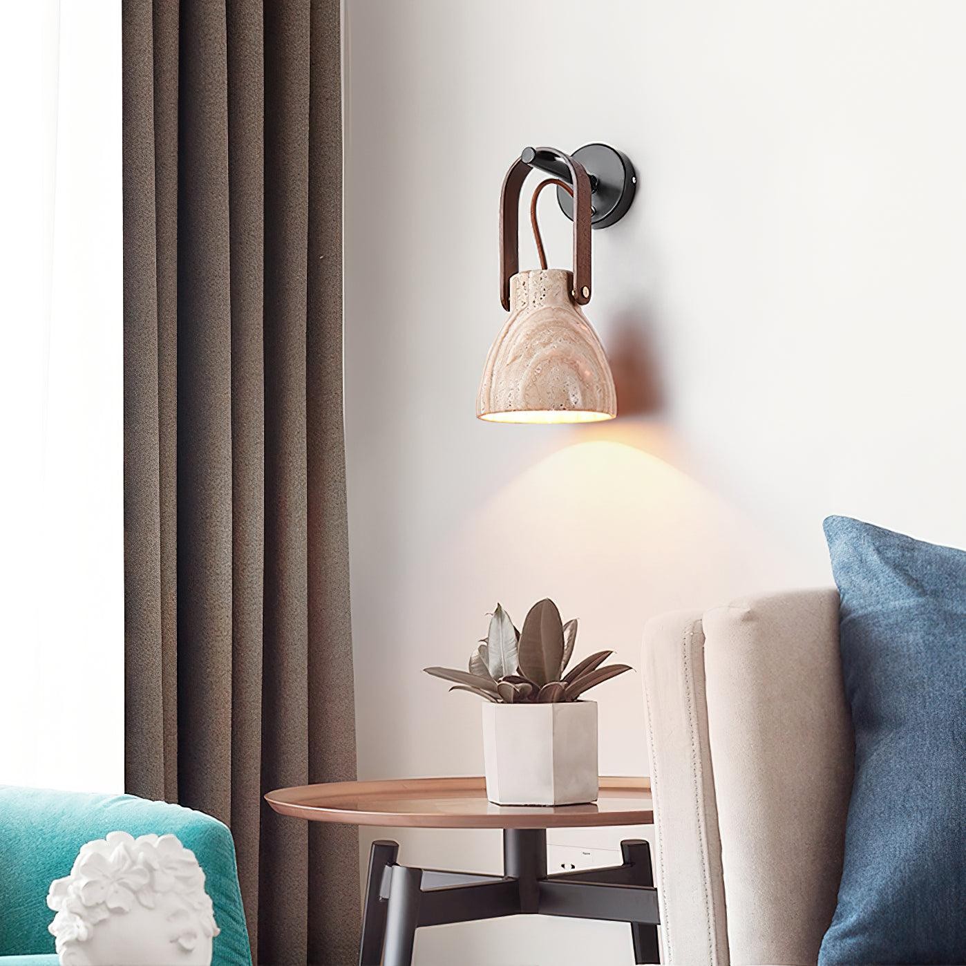 Gepersonaliseerde creatieve gebogen draagbare wandlamp HL512