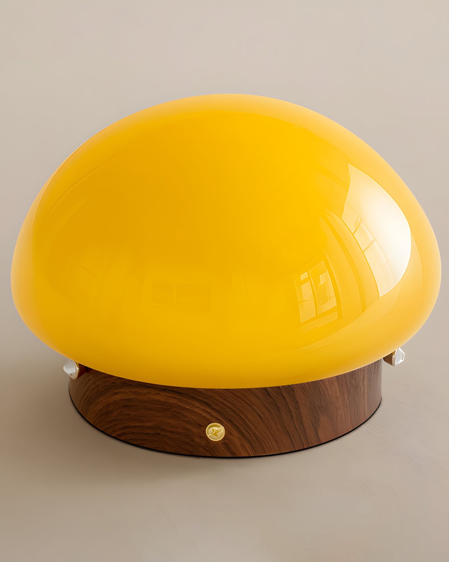 Honingkleurige koepelvormige plafondlamp HL2870
