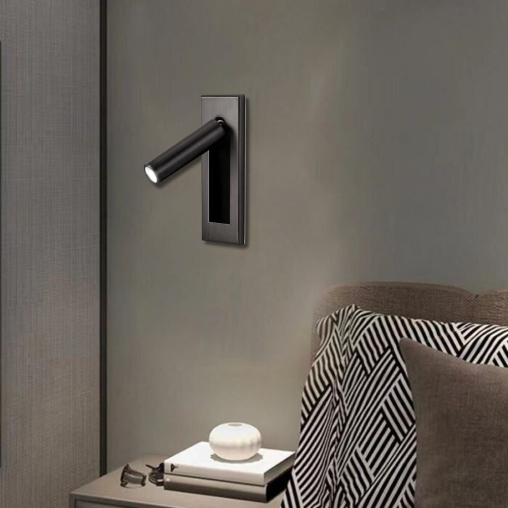 De moderne vierkante wandlamp HL3343
