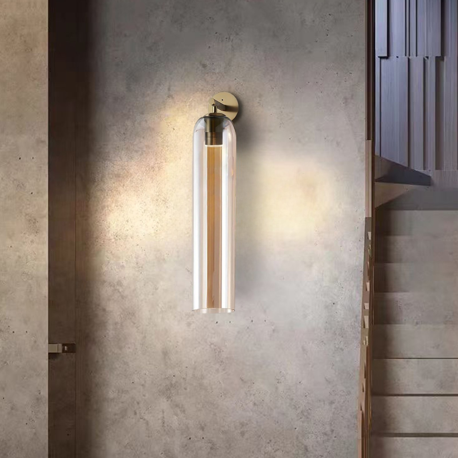 Kunstglazen wandlamp HL360