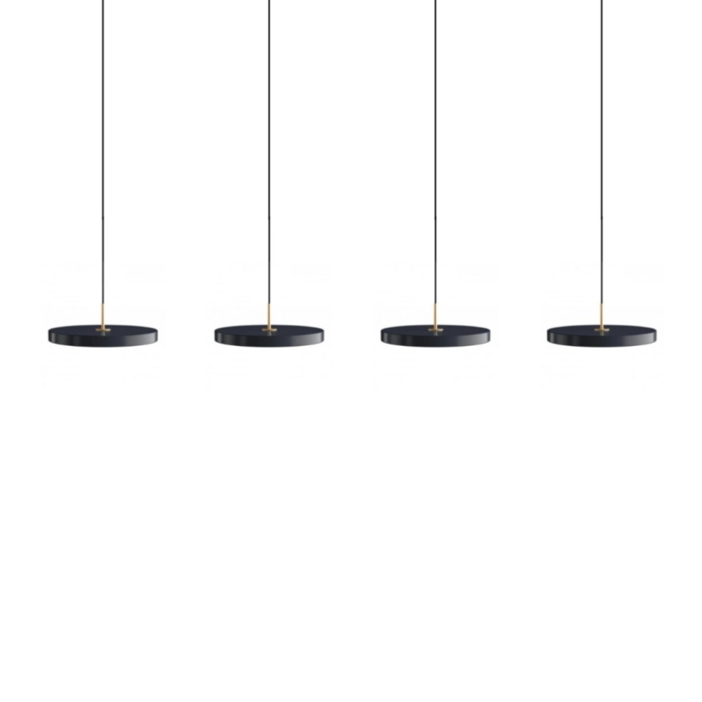 Schijfvormige Moderne Hanglamp - Zwart Wit LED Ontwerp HL1051