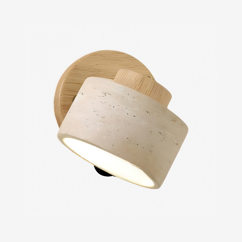 Studie Lezen Minimalistische Travertijn Stenen Wandlamp HL1269