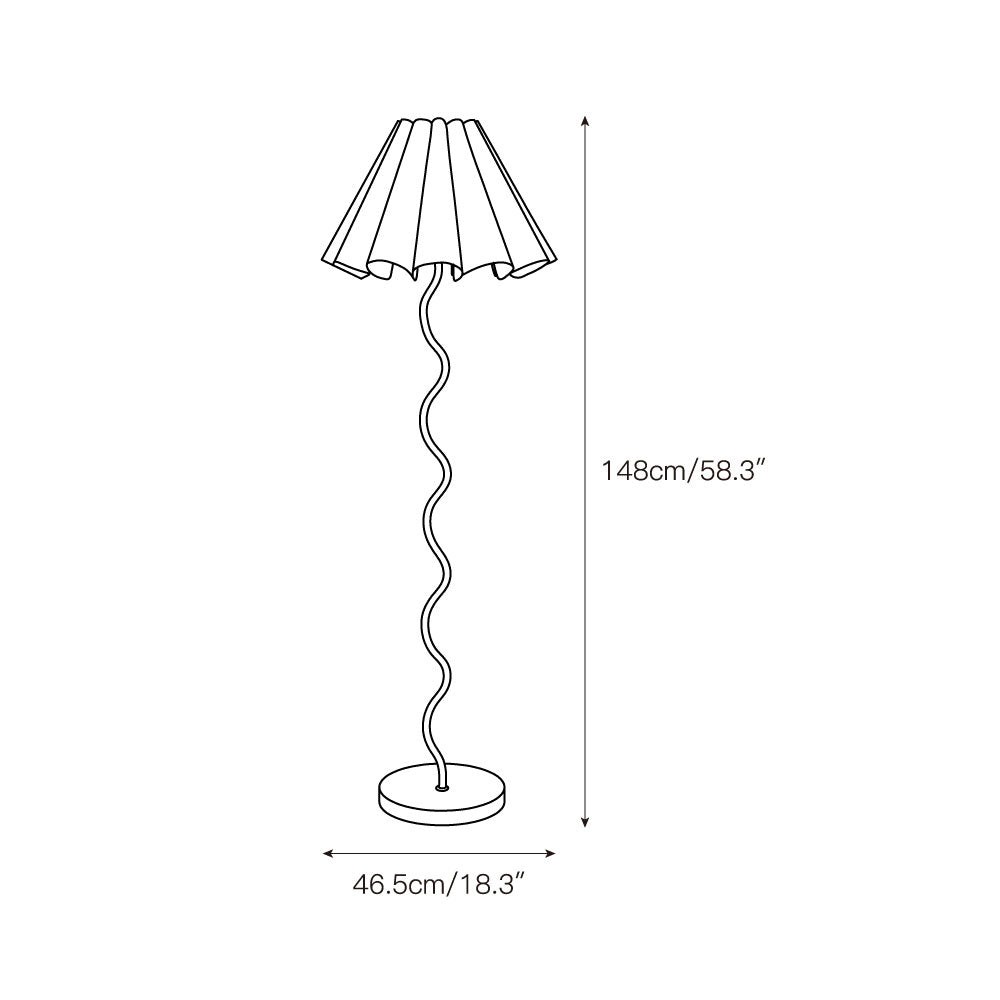 Cora vloerlamp HL3258