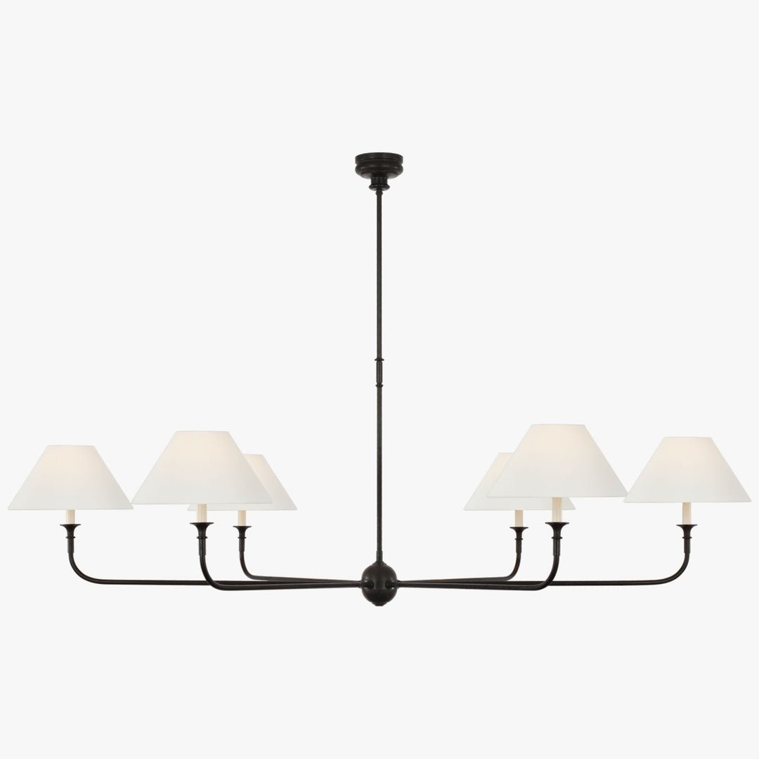 Piaf Grande moderne industriële metalen kroonluchter HL1417