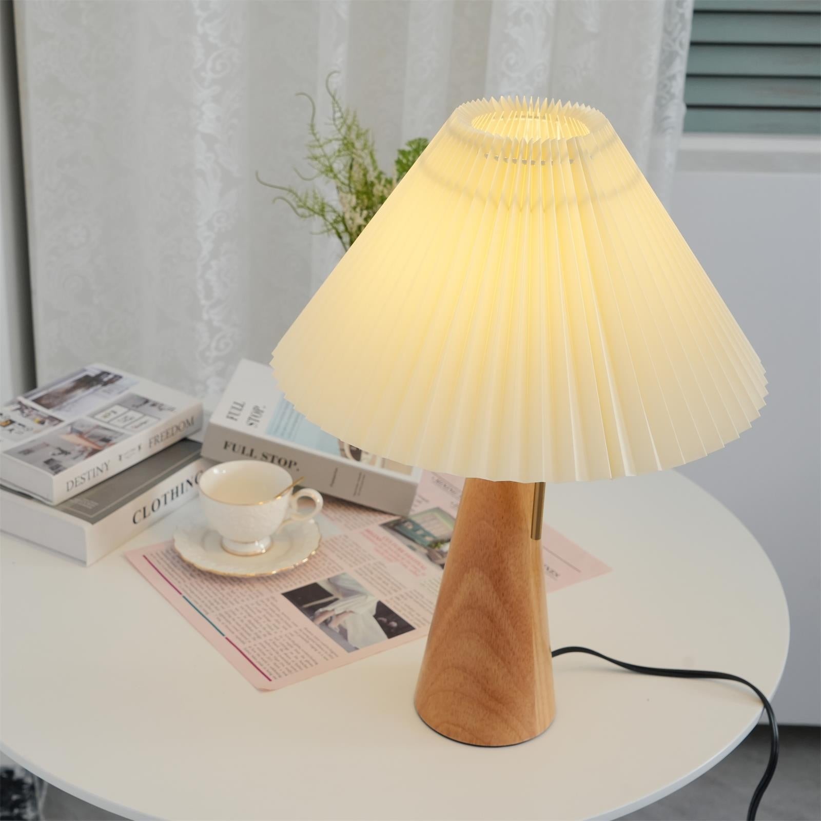 Mode Vintage Houten Tafellamp HL548
