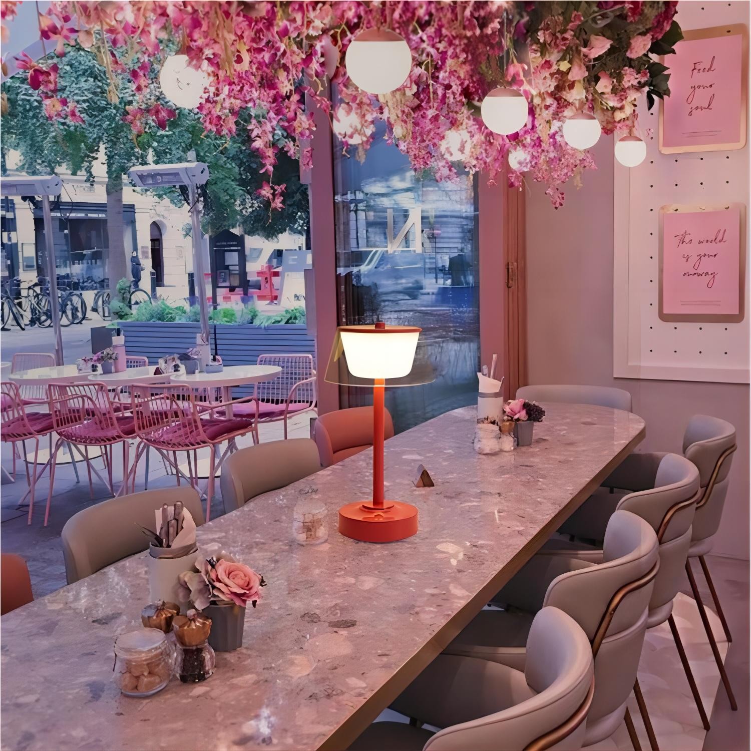 Outdoor Bar LED Oplaadbare Tafellamp HL80