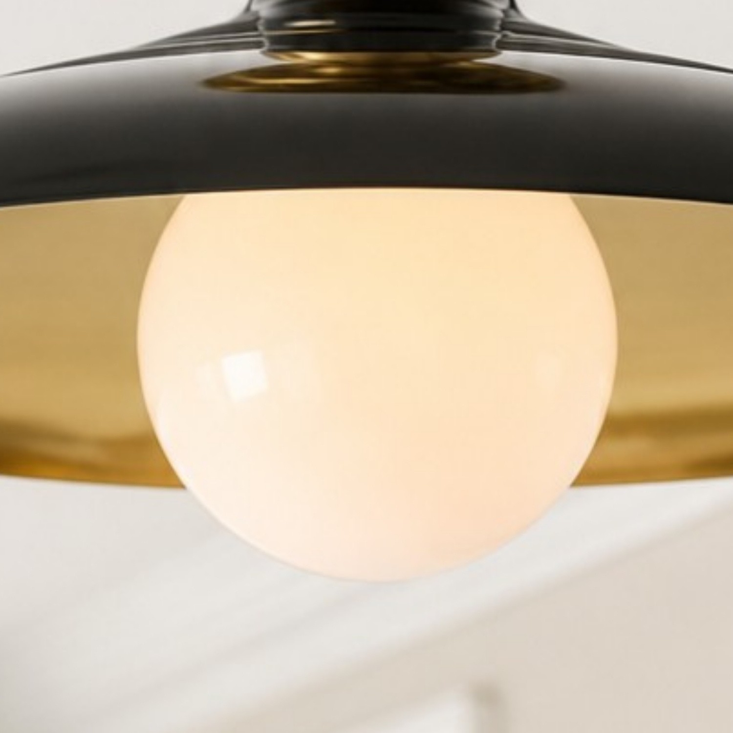 Forvara Farmhouse Metalen Plafondlamp - Zwart of Wit Plafondlamp HL1550