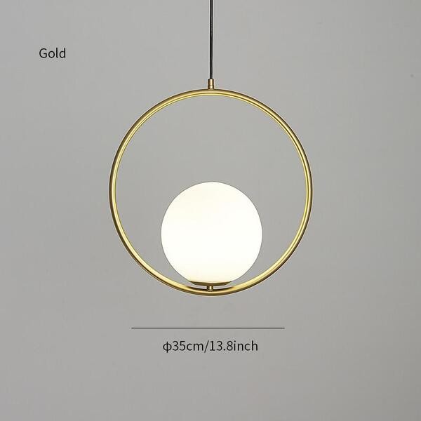 Halozen Geometrische Hanglamp Glas