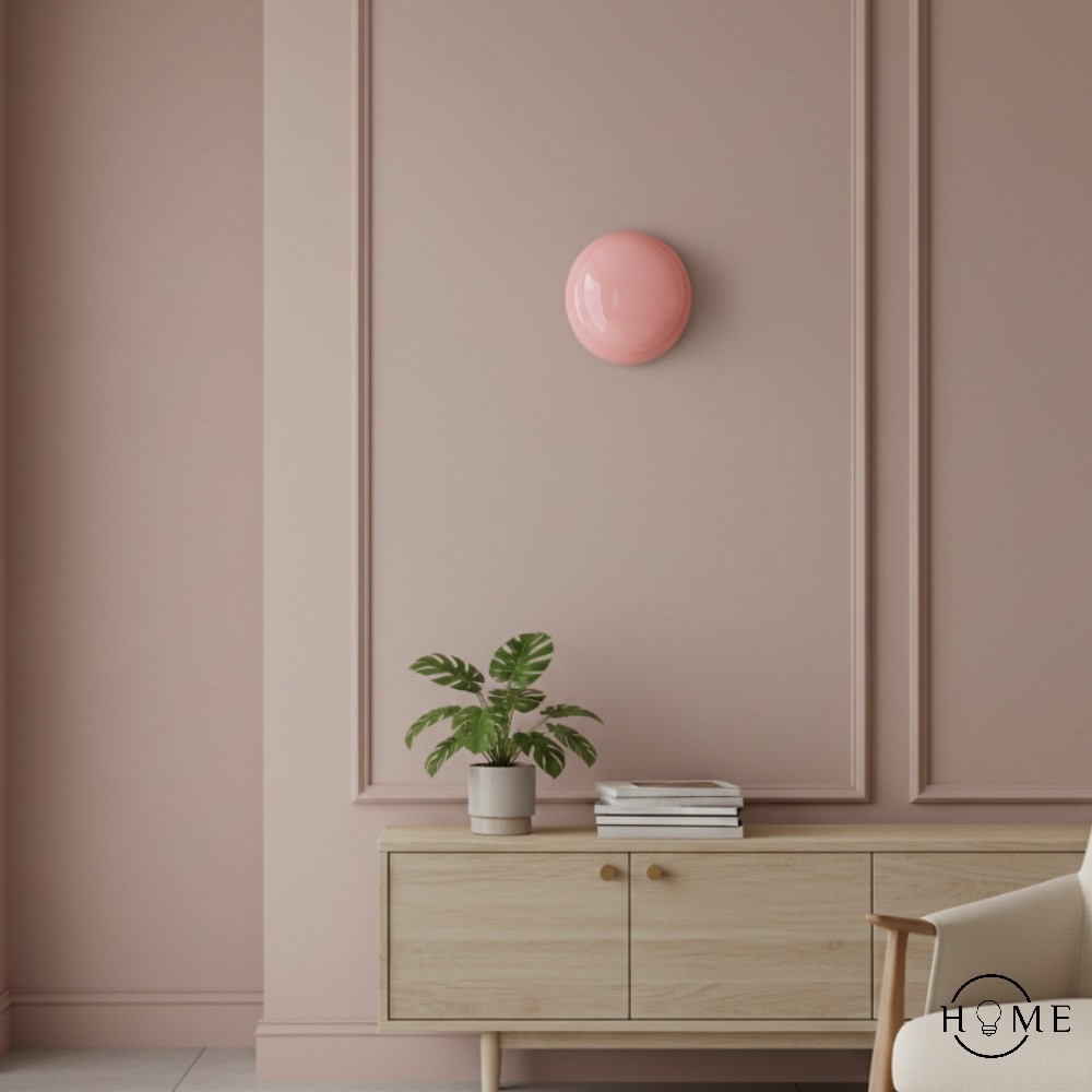 Orra Dubbellaagse Opaalglazen Wandlamp - Moderne Wandlamp voor Slaapkamer en Hal HL1783