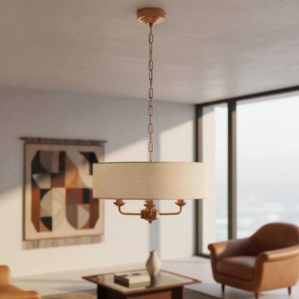 Tela Classic Multi-Light Hanglamp – Traditionele Hanglamp voor de Eetkamer HL2403