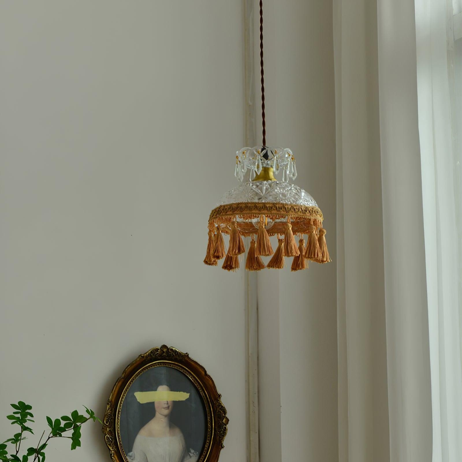 Komvormige kwast hanglamp HL388