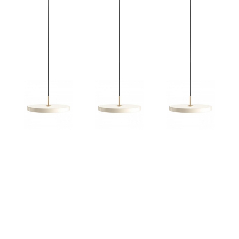 Schijfvormige Moderne Hanglamp - Zwart Wit LED Ontwerp HL1051