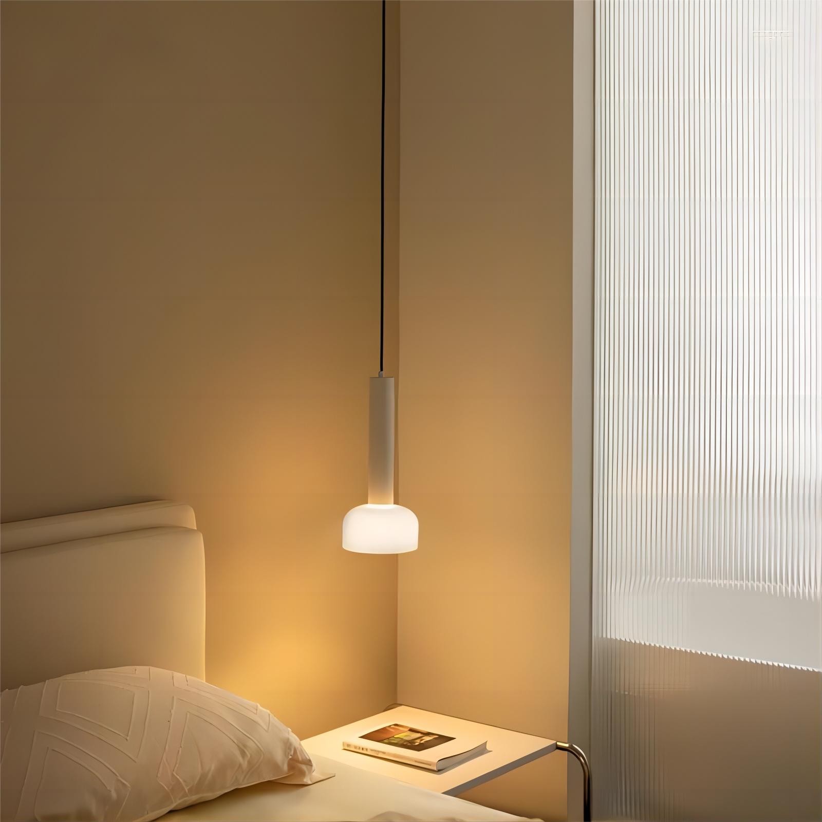 Eigentijdse Design Italiaanse Glazen Cilinder Hanglamp HL92