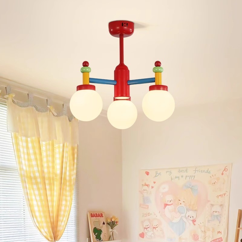 Grillige Macaron Plafondlamp Voor Kinderkamer HL119