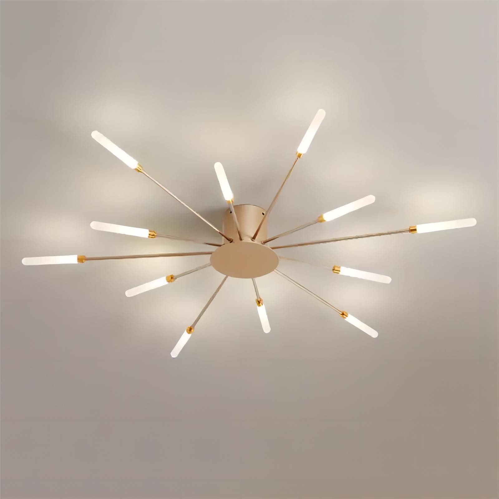 Moderne Spoetnik vuurwerk LED vertakkingsplafondlamp HL108