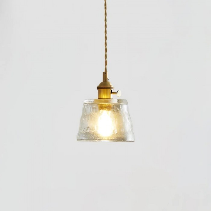 Nordic Cup Messing Glazen Hanglamp HL262