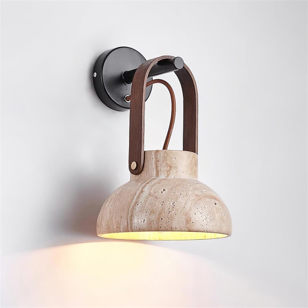 Gepersonaliseerde creatieve gebogen draagbare wandlamp HL512