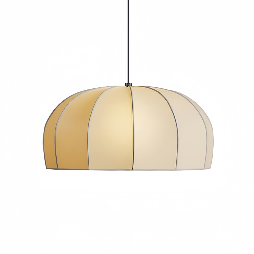 Hanglamp van zijdekoepel - elegante stoffen lamp voor eetkamer HL1323