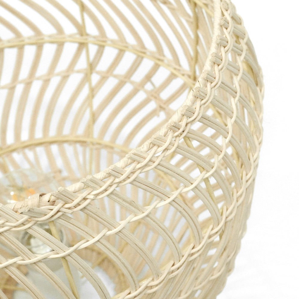 Rustieke Rieten Mand Rotan Kooi Hanglamp HL161
