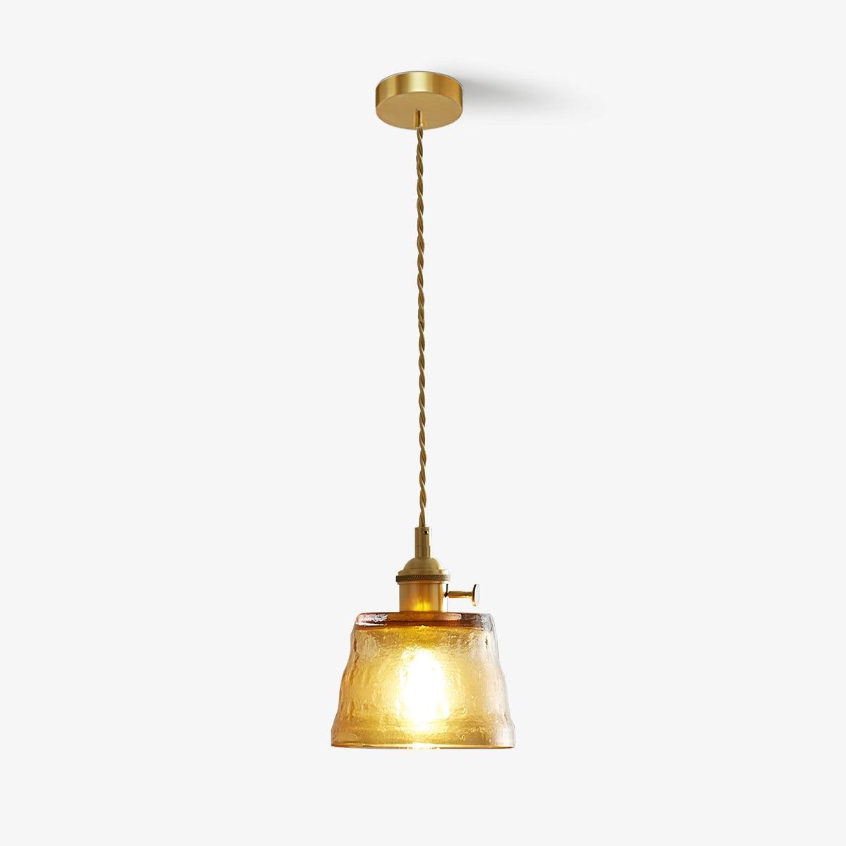 Nordic eenvoudige glazen beker hanglamp HL530