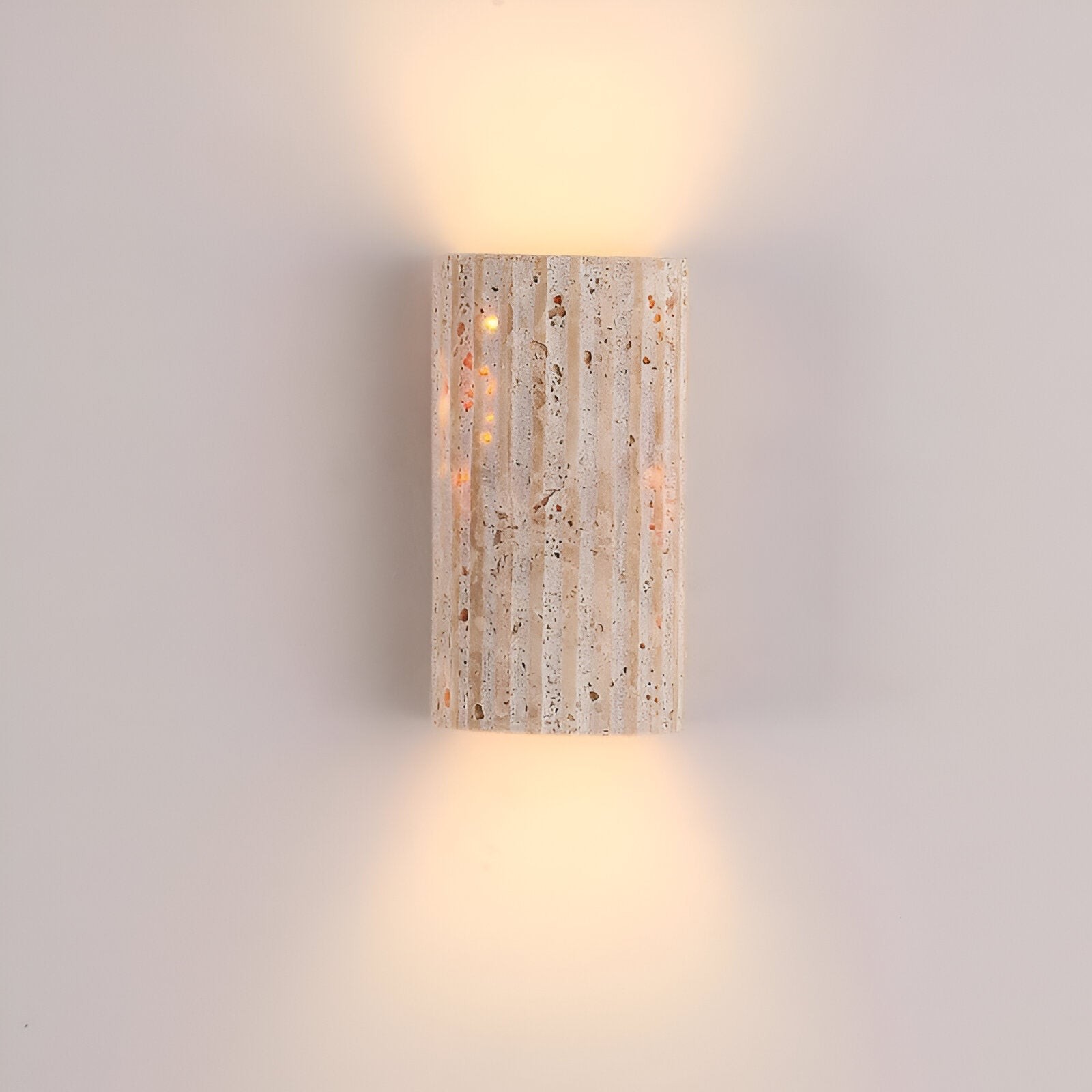 Solaro Travertine Tuin Buiten Wandlamp HL1282