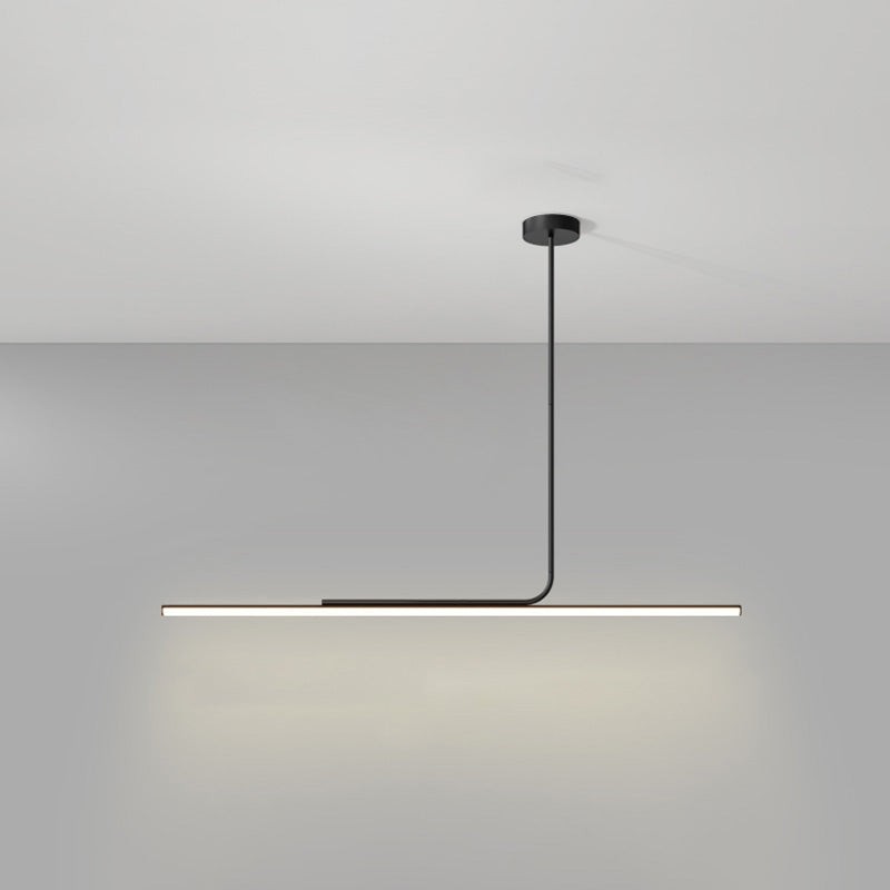 Moderne eenvoudige asymmetrische lineaire hanglamp HL705