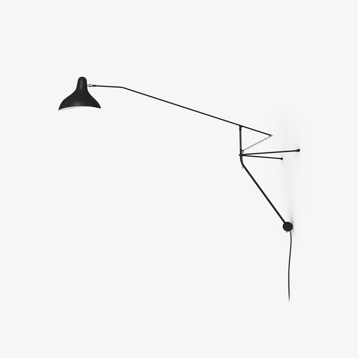 Moderne eendenbek-design Mantis Arm Wandlamp HL1112