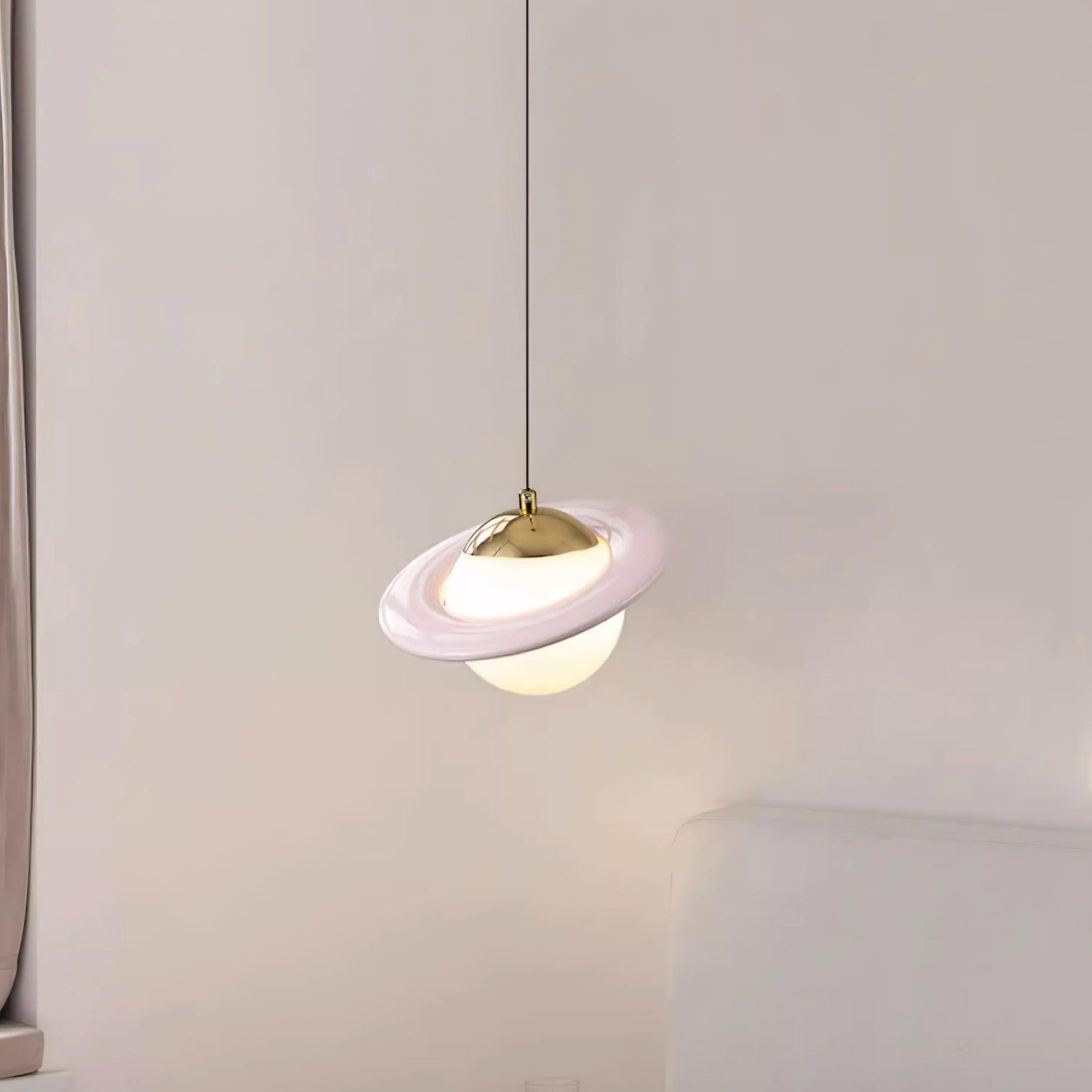 Romantische Saturnus Planeet Hanglamp voor Slaapkamer HL749