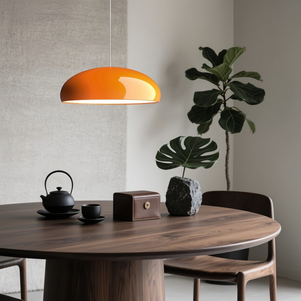 Hanglamp in de vorm van een metalen kom - Kleurrijke bollamp voor de slaapkamer HL1319