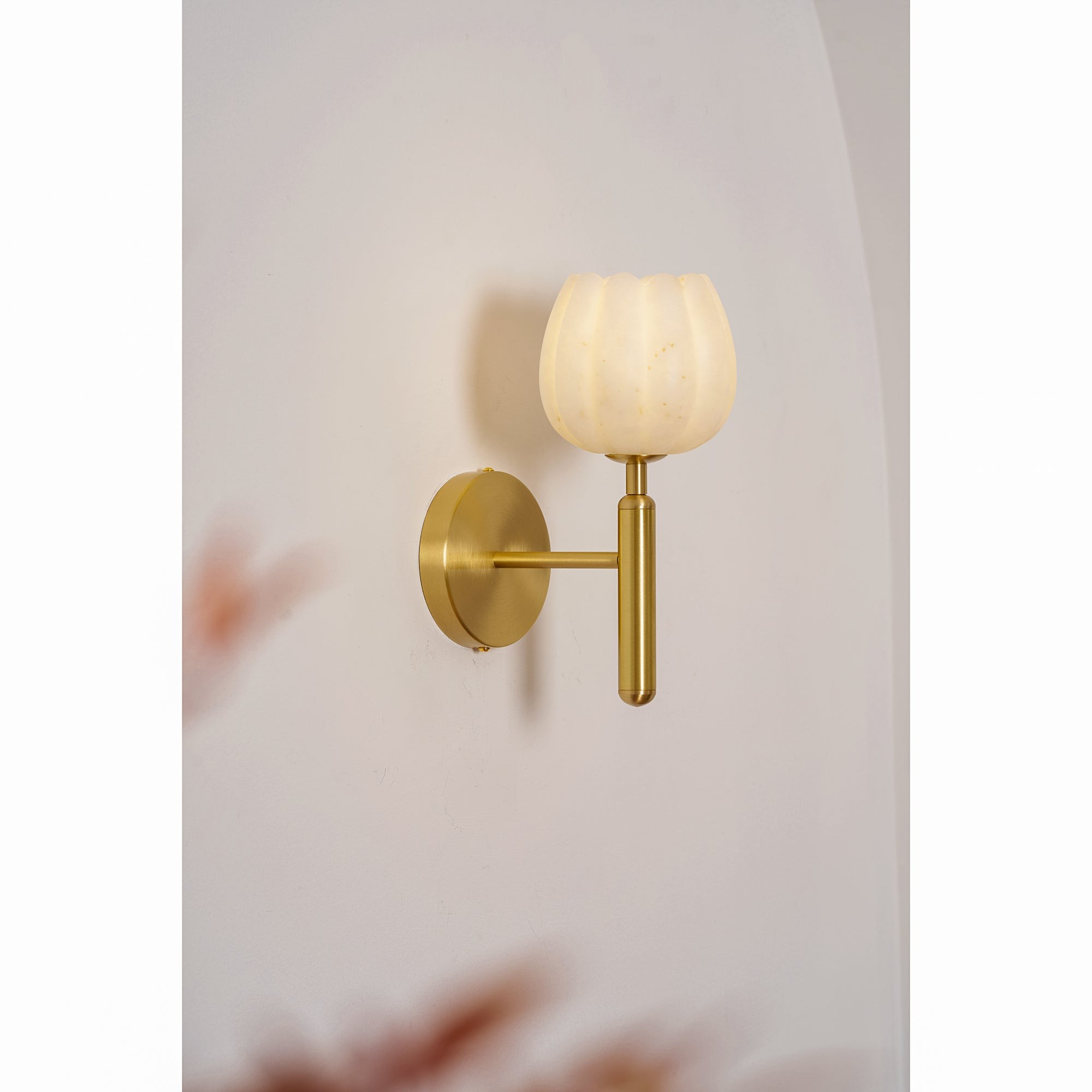 Mian alabaster wandlamp HL2992