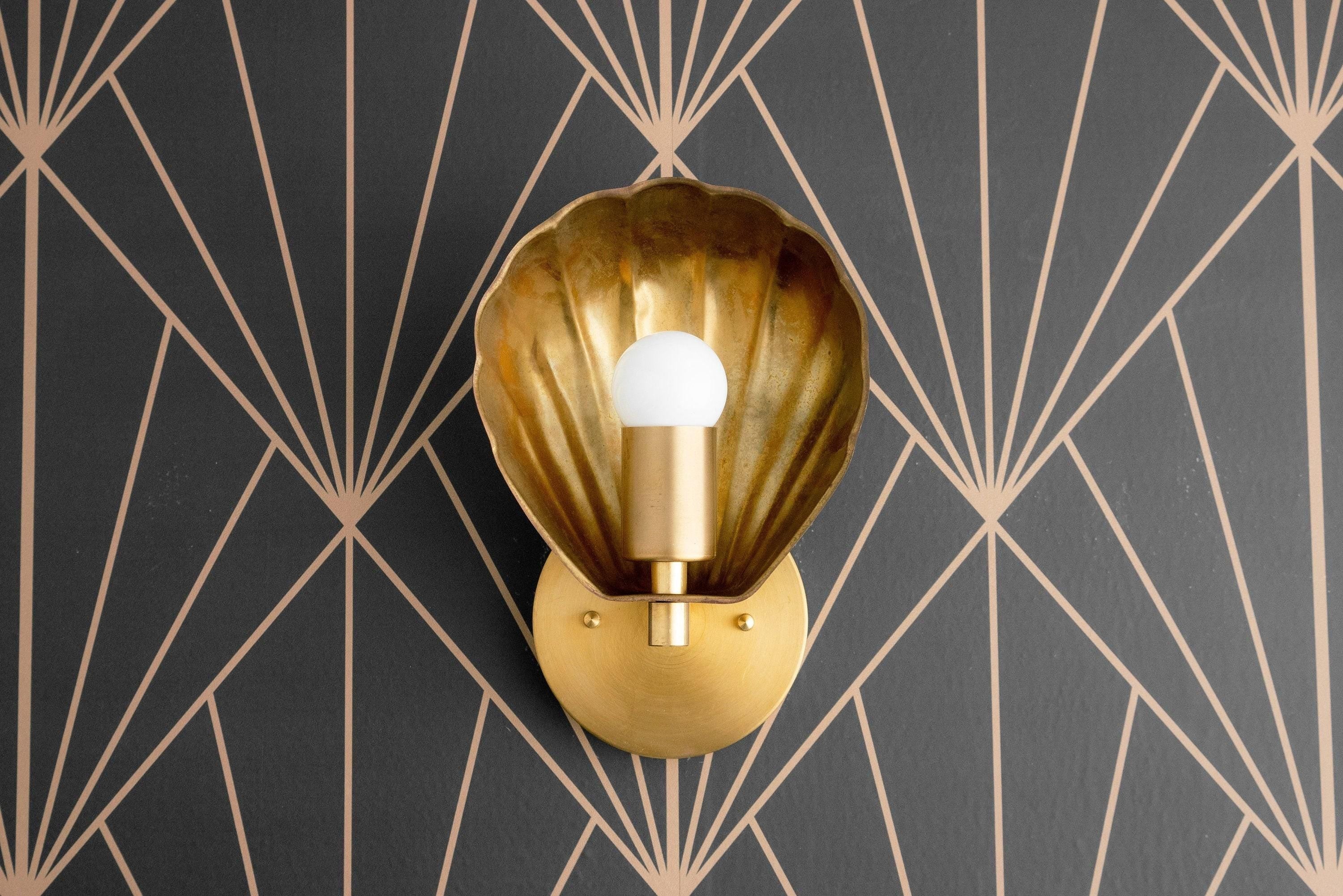 Ornato Luxe Deco Wandlamp van Messing - Verschillende afwerkingen beschikbaar HL1718