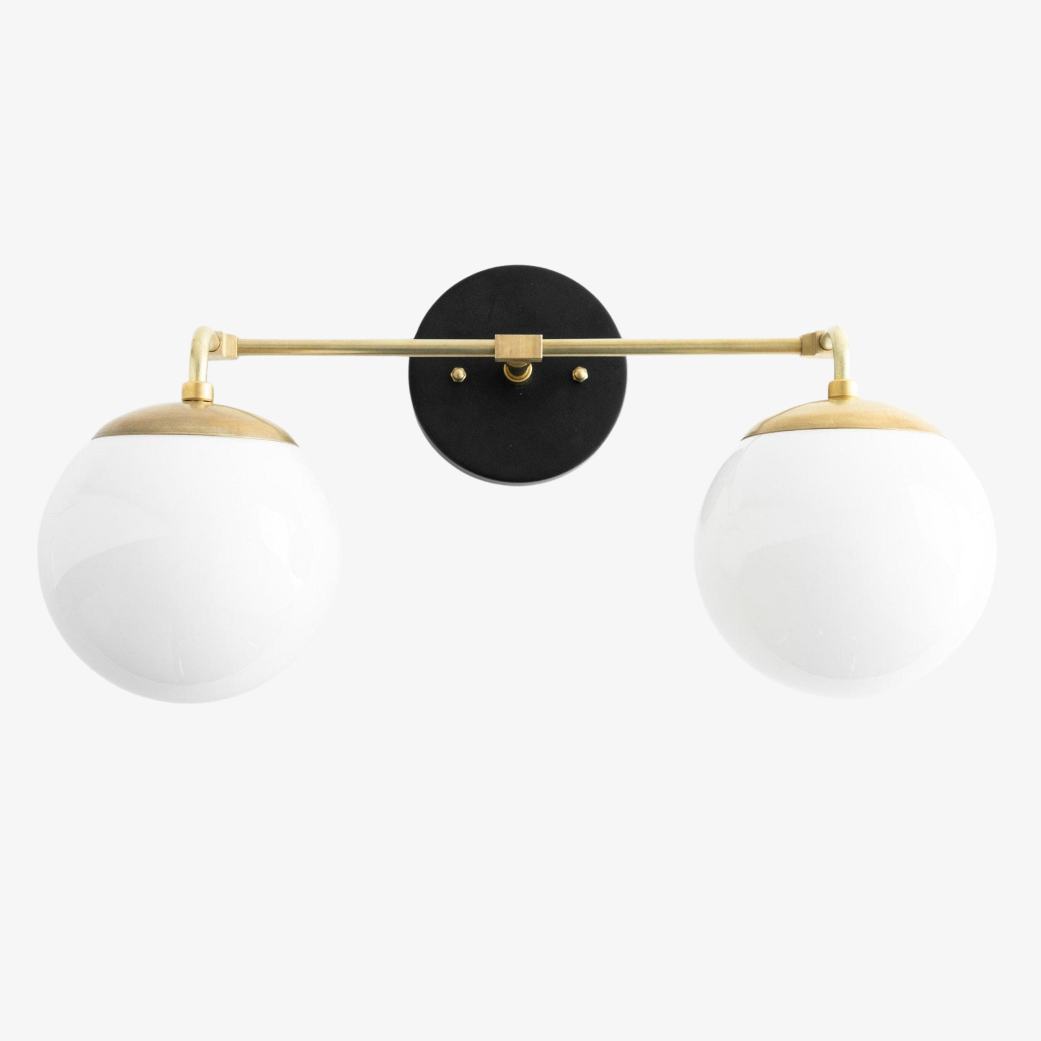Glorica Glazen Wandlamp - Moderne Vintage Badkamerlamp HL1738
