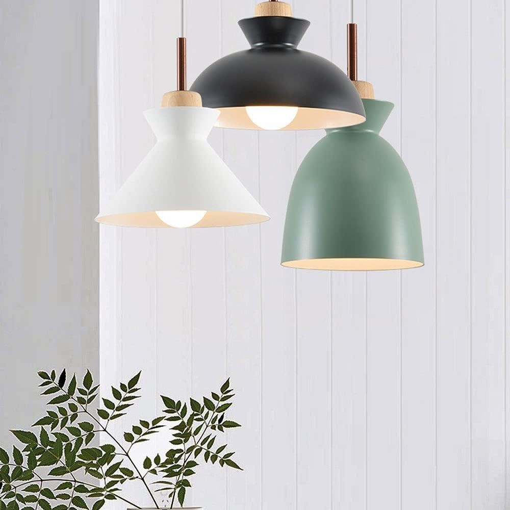 Scandinavische MULTI Metaal Hout Macaroon Hanglamp voor Keuken HL88